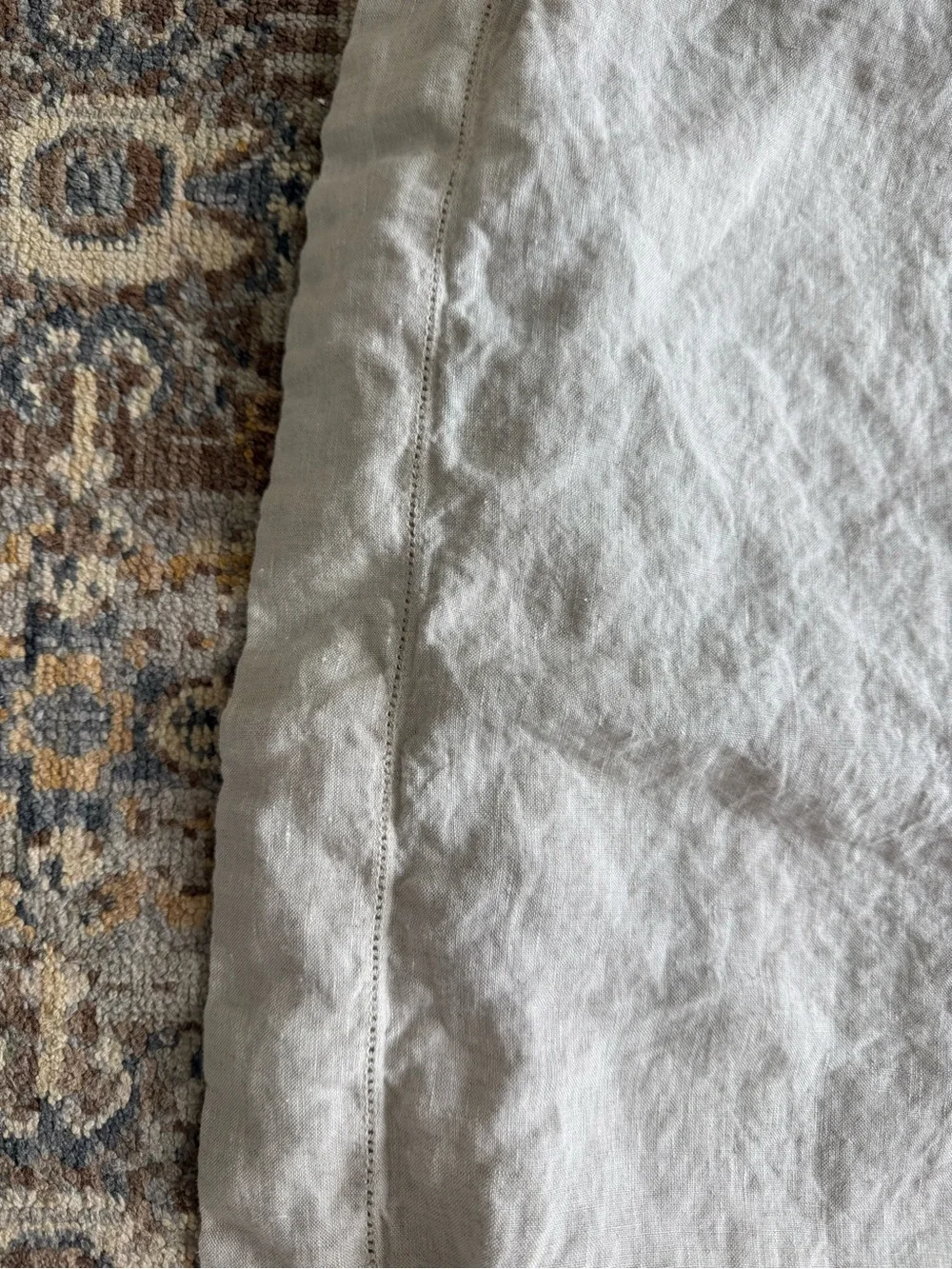 Pottery Barn Linen King Pillow Cover Single